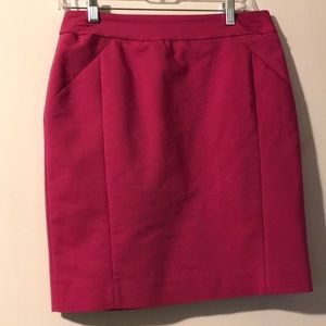 Hot pink H&M pencil skirt